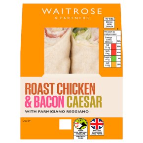 waitrose wrap chicken caesar bacon salad trolley quantity