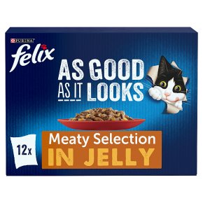 Felix As Good as it Looks Meat Selection in Jelly