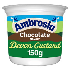 Ambrosia chocolate flavour custard - Waitrose